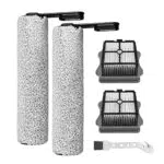 Fixbetter Rouleau de brosse et filtre HEPA pour Tineco Floor One S5/S5 Pro/S5 Extreme