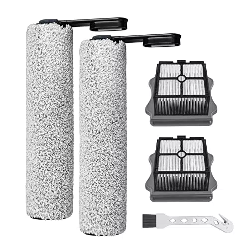 Fixbetter Rouleau de brosse et filtre HEPA pour Tineco Floor One S5/S5 Pro/S5 Extreme