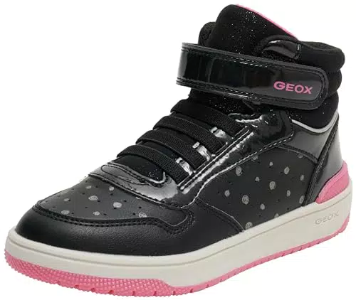 Geox Fille J Washiba Basket pour Enfants