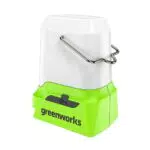 Greenworks G24LA500 Lampe de Camping 500 Lumens avec Crochet et Sorties USB