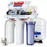 iSpring RCC7P-AK Système d'Osmose Inverse 6 Étapes avec Filtration Alcaline