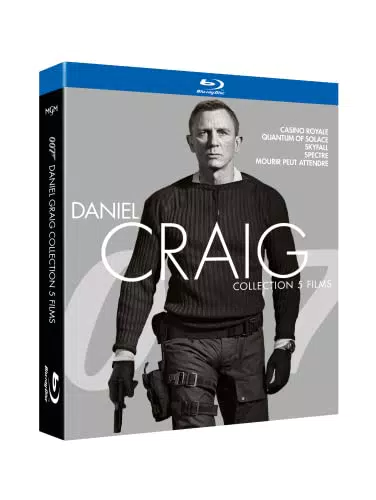 James Bond 007 : Collection complète avec Daniel Craig en Blu-Ray