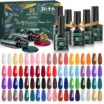 Diamond Vernis à Ongles Semi-permanents Gel UV LED Soak Off avec Base et Top Coat