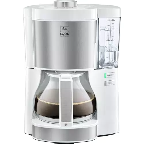 Melitta Look V Perfection 1025-05 Cafetière filtre avec réservoir d'eau amovible