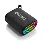 OHAYO Mini Enceinte Bluetooth 5.3 IPX7, Éclairage RGB, Autonomie 24h, Stéréo