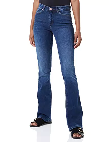 ONLY ONLBLUSH Jeans Mid Flared DNM TAI021 pour Femmes