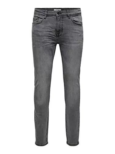 Only & Sons Jean Skinny ONSWARP Taille Basse Skinny Fit
