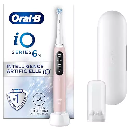 Brosse à Dents Électrique Oral-B iO 6N Connectée Bluetooth con 2 Brossettes