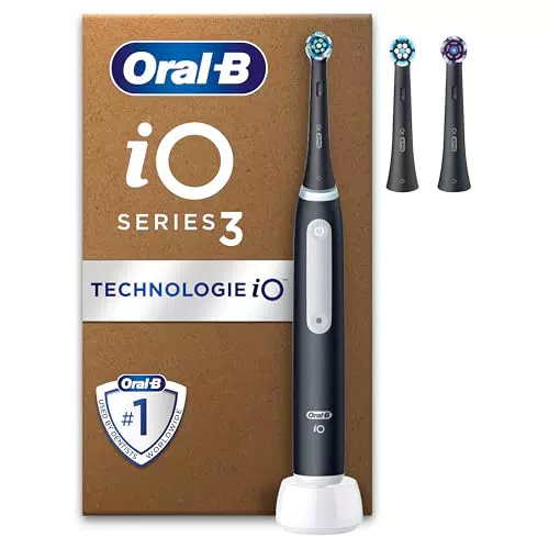 Oral-B iO 3N Brosse à Dents Électrique, Bleu, Brossette Ronde