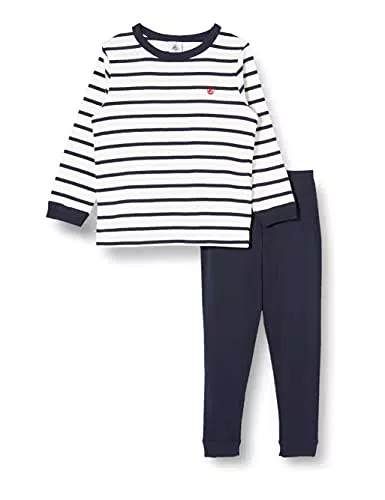 Petit Bateau Pyjama Garçon A01de pour Enfants de 8 Ans