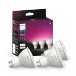 Philips Hue Ampoule LED GU10 4.3W Connectée, Compatible Bluetooth, Alexa et Google Assistant