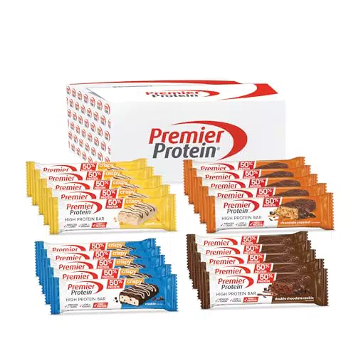 Barres Protéinées Premier Protein - Saveurs Variées, Haute Teneur en Protéines