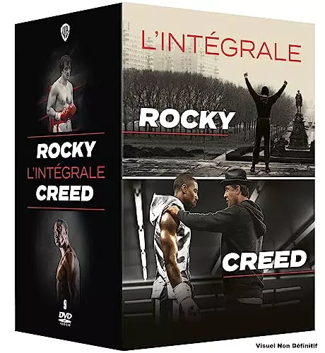 Rocky + Creed : Intégrale des 9 Films en DVD - Offres et Promotions