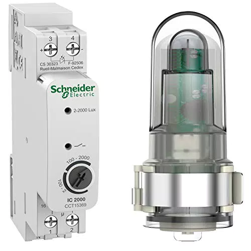 Schneider Electric Acti9 IC2000 - Interrupteur crépusculaire avec cellule murale