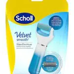Scholl Râpe Pieds Électrique Velvet Smooth Anti-Callosités avec Recharge