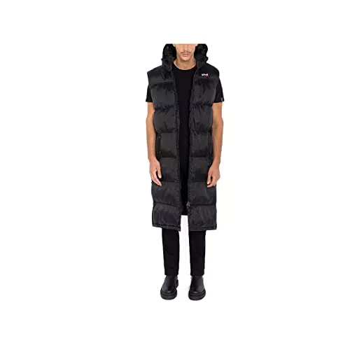 Schott NYC Doudoune Capuche Extra Longue sans Manche 2190MAXV