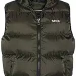 Schott NYC Gilet Doudoune à Capuche Idaho 2V pour Femme