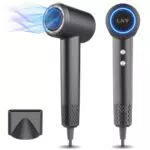 Lonique Sèche-Cheveux Professionnel 200 Millions d'Ions Négatifs, 1500W, Séchage Rapide