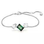 Swarovski Bracelet Mesmera en métal rhodié orné de cristaux