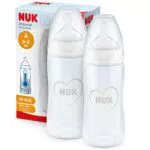 NUK Tétines Perfect Match 0+ mois, Évent anti-coliques, Sans BPA, Silicone
