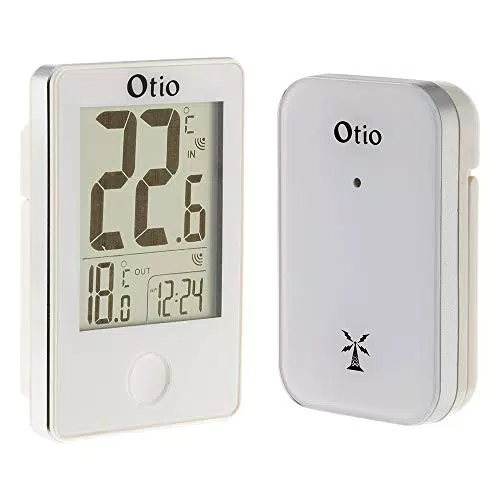 Otio Thermomètre sans fil intérieur/extérieur et Hygromètre