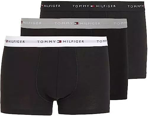 Tommy Hilfiger Boxer Homme Lot de 3 Slip Homme Sous-Vêtement