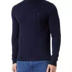Tommy Hilfiger Pull en Cachemire Col Roulé pour Homme