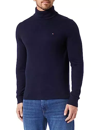 Tommy Hilfiger Pull en Cachemire Col Roulé pour Homme
