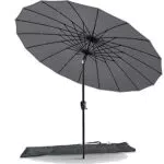 Vounot Parasol de Jardin Inclinable avec Protection UV pour Terrasse et Balcon