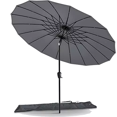 Vounot Parasol de Jardin Inclinable avec Protection UV pour Terrasse et Balcon