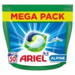 Ariel 3en1 PODS - Lessive Liquide Capsules, Élimine les Taches Efficacement