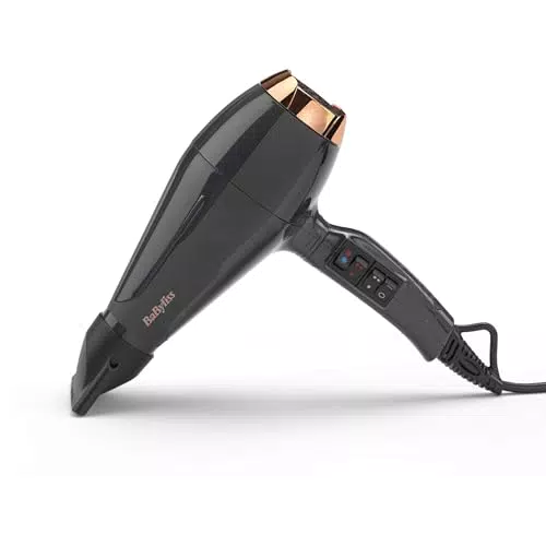 BaByliss 6719DE Air Pro 2200 - Sèche-cheveux ionique avec diffuseur et concentrateurs