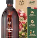 Bionoble Huile de Ricin Bio - 100% Pure et Naturelle pour Cheveux et Barbe