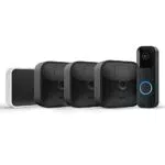 Blink Outdoor Caméra de surveillance HD sans fil, résistante aux intempéries, avec audio bidirectionnel et Alexa intégré