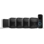 Blink Outdoor - Caméra de surveillance HD sans fil résistante aux intempéries, avec audio bidirectionnel et Alexa intégré