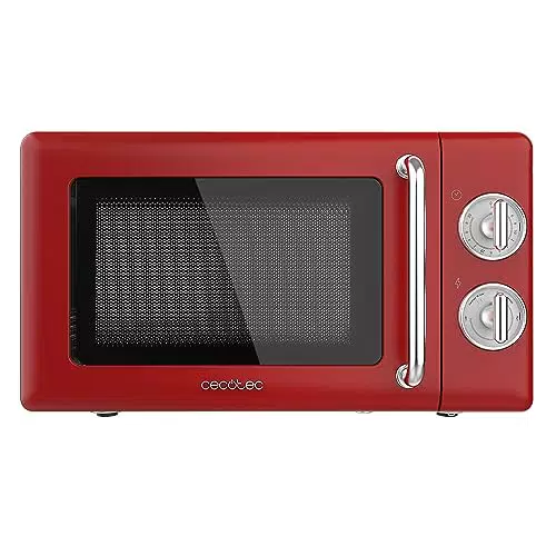 Cecotec Micro-Ondes Mécanique Proclean 3010 - 700 W, 6 Niveaux, Décongélation