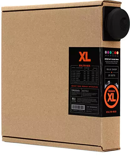 D'Addario Cordes de Guitares Électrique - EXL120-B25 - Super Light
