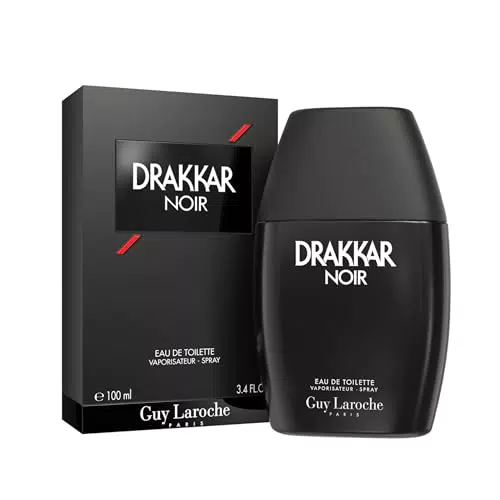 Guy Laroche Drakkar Noir - Eau de Toilette Boisée et Aromatique pour Homme