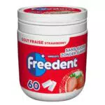 FREEDENT - Chewing-gum sans sucres goût Fraise