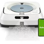 iRobot Braava Jet m6 Robot Laveur de Sols Connecté avec Navigation Avancée