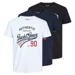 Jack & Jones Jjethan Tee SS Crew Neck T-Shirt pour Homme