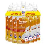 Lenor Adoucissant Ultra Concentré, Formule Fraîcheur, Fabriqué en France