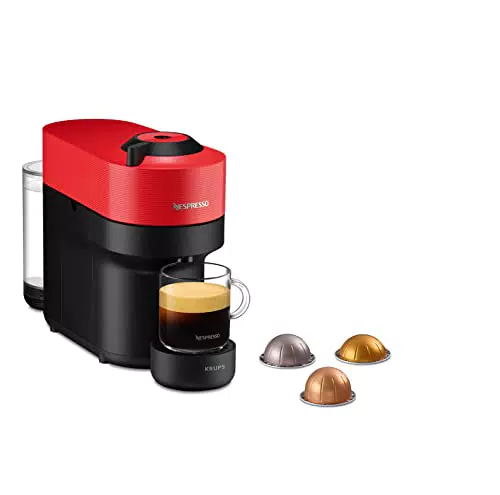 Machine à Café Nespresso Krups Vertuo POP Vert Cafetière à Capsules YY4887FD
