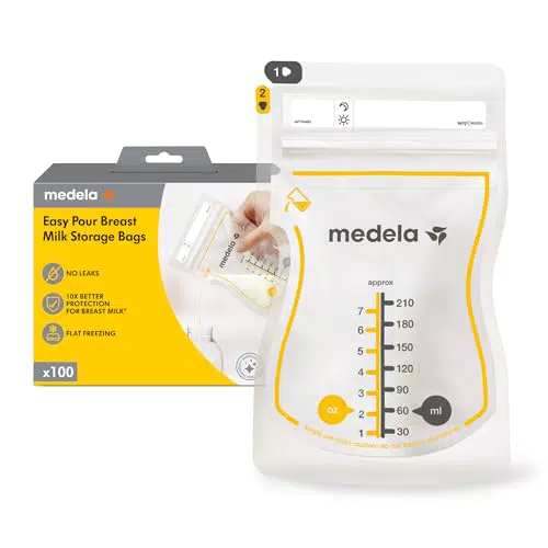 Medela Sachets de conservation pour lait maternel avec verseur étanches