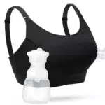 Momcozy Soutien-Gorge de Pompage Mains Libres et d'Allaitement Ajustable