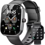 Montre Connectée HD avec Appel Bluetooth, Cardiofréquencemètre et Étanchéité IP68