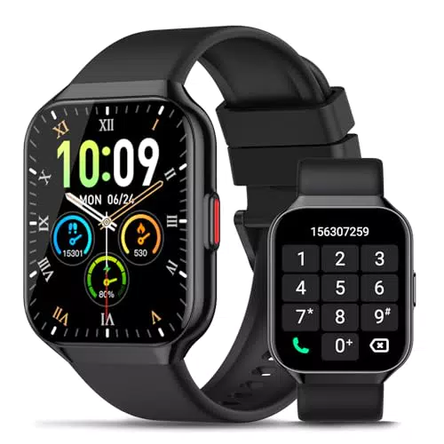 Montre Connectée Bluetooth IP68 avec Cardiofréquencemètre et 113 Modes Sportifs