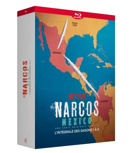 Narcos : Intégrale Blu-Ray des Saisons 1 à 3 de Mexico
