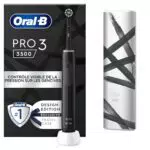 Oral-B Pro 3500 Brosse à Dents Électrique avec Capteur de Pression et Accessoires
