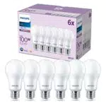 Philips Ampoules LED E27 100W Blanc Froid Non Dimmable